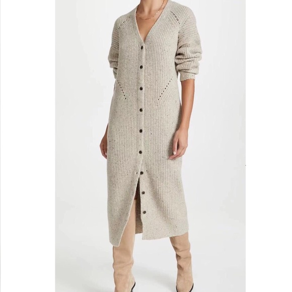 rag & bone Dresses & Skirts - NWT Rag & Bone Donegal Wool Dress Sweater Cardigan